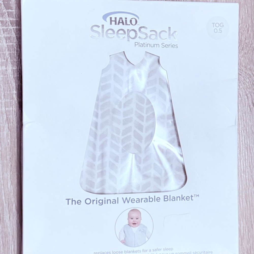 NEW Halo SleepSack Platinum Series in Soft White